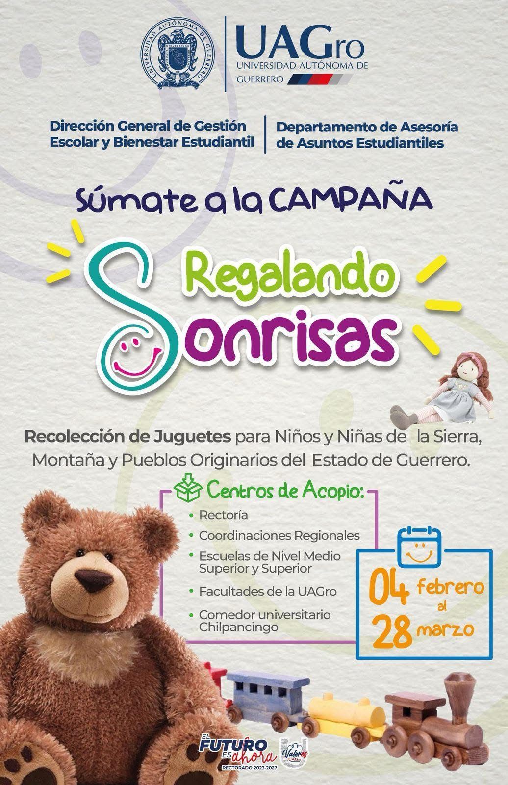 SÚMATE A LA CAMPAÑA REGALANDO SONRISAS