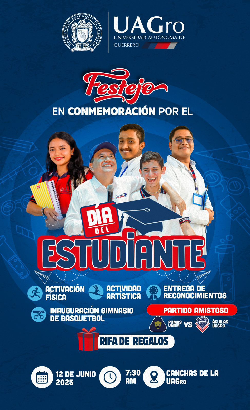 Festejo en conmemoración del Dia del Estudiante